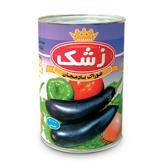 Canned eggplant