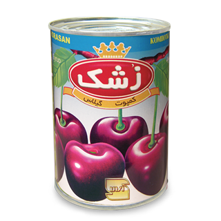 Canned sour cherry