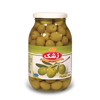 Pickled salted olive